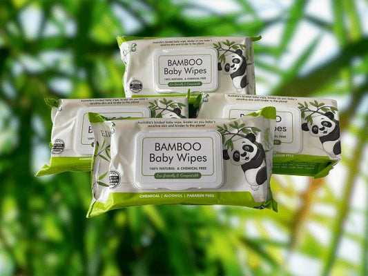 Bamboo Baby Wipes - Elimin8 Plastic Australia | Eco Friendly Cleaning Products
