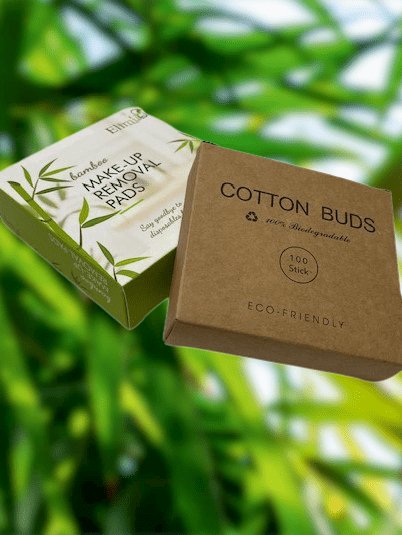Bamboo Cotton Bud and Make-up Pad Set - Elimin8 Plastic Australia | Eco Friendly Cleaning Products