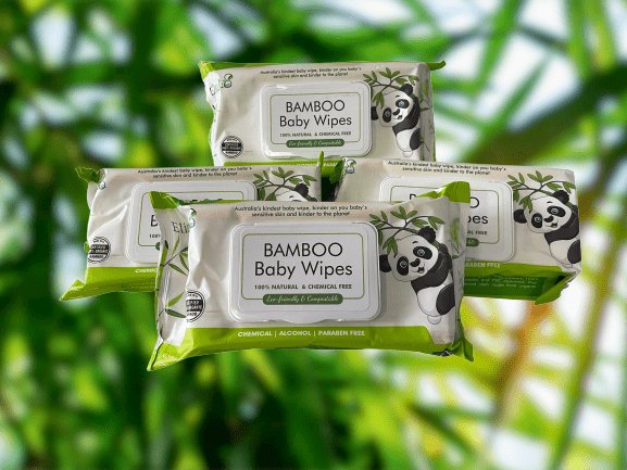 Bamboo Baby Wipes - Elimin8 Plastic Australia | Eco Friendly Cleaning Products