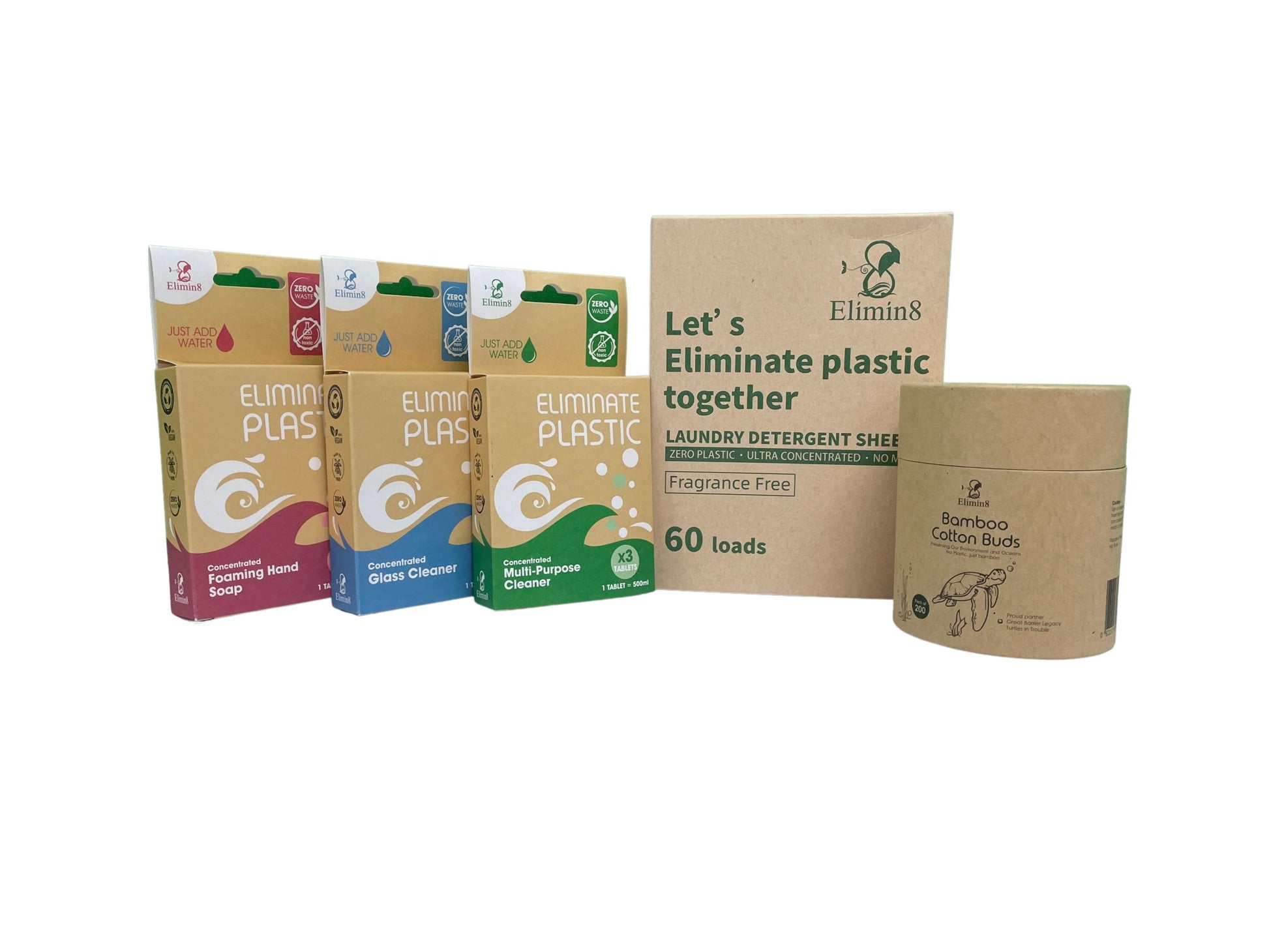 Bulk Cleaning Pack - Elimin8 Plastic Australia | Eco Friendly Cleaning Products